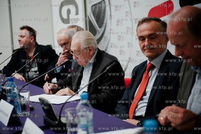 37 Gdynia Film Festival. Konferencja prasowa na ktorej...