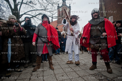 Wielki Piatek. Misterium Meki Panskiej na ulicach Gdanska.
29.03.2013
fot....