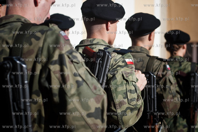 Gdynia. Oksywie. Akademia Marynarki Wojennej. Uroczystosc...