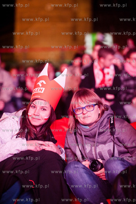 Gdansk. Targ Weglowy. Strefa kibica towarzyszaca Mistrzostwa...