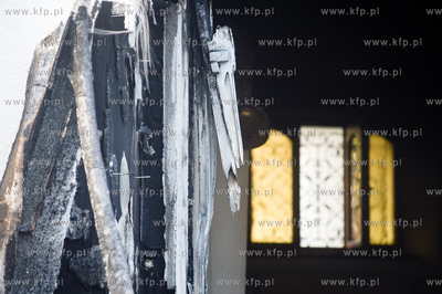 Gdansk. Meczet przy ul. Abrahama, pod drzwiami ktorego...