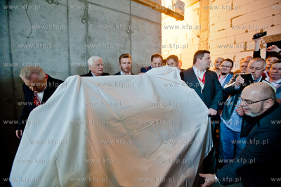 Gdansk. Matarnia. Kolej na PKM - Dzien Otwarty powstajacej...