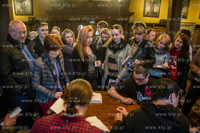 Gdansk. Nadbaltyckie Centrum Kultury. Promocja ksiazki...