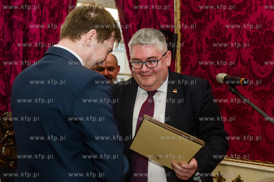 Gdańsk. Dom Uphagena. Wręczenie Nagród Miasta Gdańska...