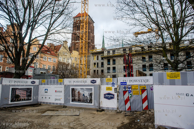 Gdańsk. Budowa hotelu Hampton by Hilton, który powstaje...