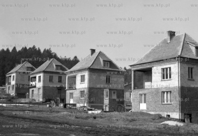 Osiedle domkow jednorodzinnych w Sopocie. 1960 0004663...
