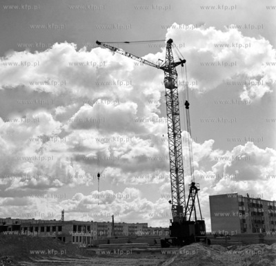 Budowa osiedla Przymorze w Gdansku. 04.1972 kwiecien1972_z.kosycarz_p46...