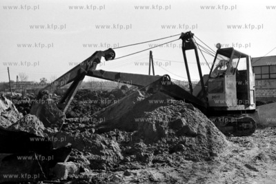 Budowa portu lotniczego w Gdansku Rebiechowie. 
28.02.1974
6luty74_z.kosycarz_p55
Fot....