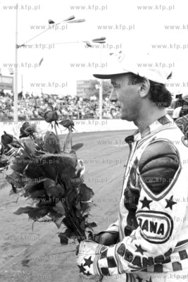 Turniej pożegnalny Zenona Plecha na stadionie w Gdańsku....