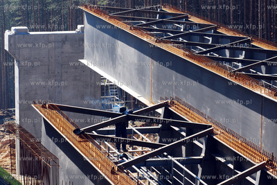 Budowa Estakady Kwiatkowskiegow Gdyni  - odcinka laczacego...