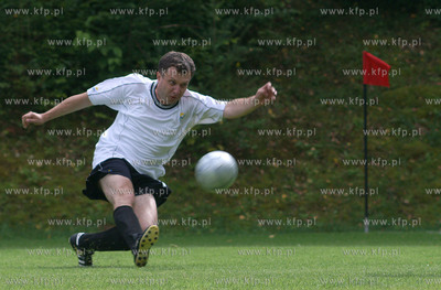 Sopot. Mecz miedzy reprezentacjami Sopotu i telewizji...