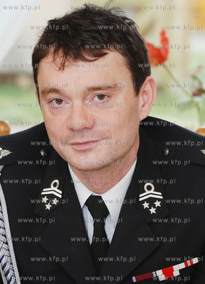 Michal Kulig - komendant Ochotniczej Strazy Pozarnej...