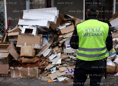 Gdansk. Interwencja strazy miejskiej.
06.02.2009
fot....