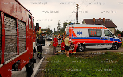 Gniewino k/Wejherowa. Do powaznego wypadku drogowego...