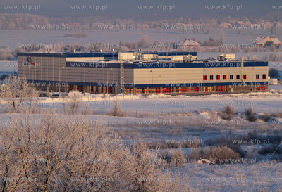 Gdansk, Rebiechowo. Mrozny poranek temperatura wynosila...