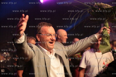 Polnord Music Festival na molo w Sopocie. Nz. prezes...