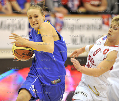 Hala Wisly w Krakowie. Ford Germaz Ekstraklasa. Koszykarki...