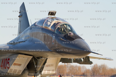 22 Baza Lotnictwa Taktycznego w Malborku.Trzy samoloty...
