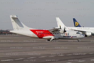 Gdansk, Rebiechowo. Nz.ATR linii Eurolot.
12.04.2012
fot....