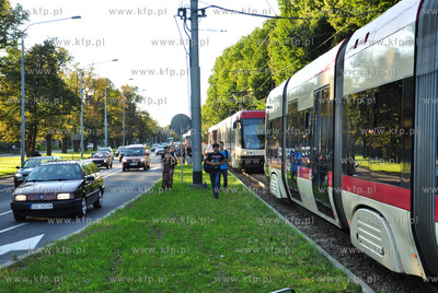 Na wysokosci Placu Zebran Ludowych w Gdansku doszlo...