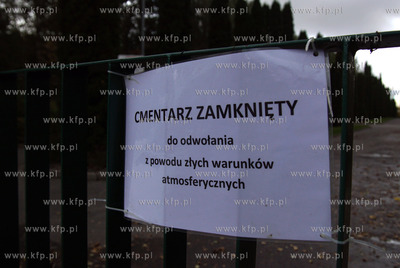 Gdańsk. Zamknięcie cmentarza na Łostowicach z powodu...
