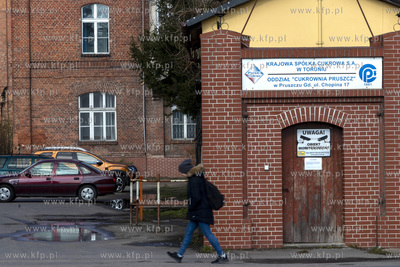 Brama wjazdowa na teren dawnej Cukrowni Pruszcz na...