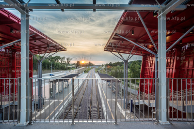 Pomorska Kolej Metropolitalna, stacja Gdansk Kielpinek....