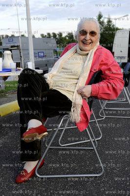 Program TVP Gdansk - Piatek z Neptunem.
Nz. Lucyna...