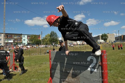 Zawody jednostek  Ochotniczych Strazy Pozarnej gminy...