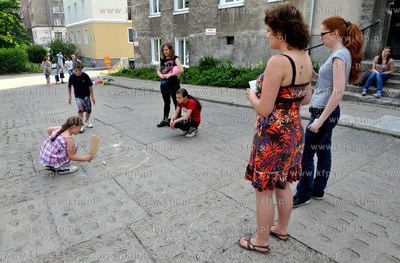 Streetwaves czyli artystyczna akcja miejska w Gdansku...