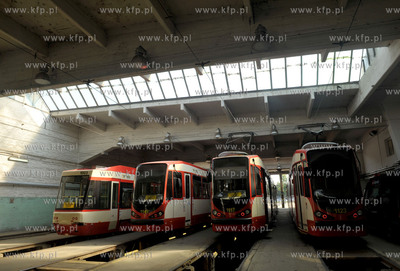 Gdansk, Strzyza. Zajazdnia tramwajowa Wrzeszcz. 21.06.2013...