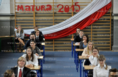Egzamin maturalny w Gdanskim Liceum Autonomicznym....