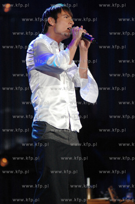 Festiwal Piosenki w Sopocie 2004. Michal Kwiatkowski...
