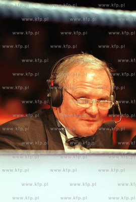Jerzy Kulej ex-bokser, obecnie komentator sportowy...