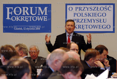 Obrady Forum Okretowego , organizacji zrzeszajacej...