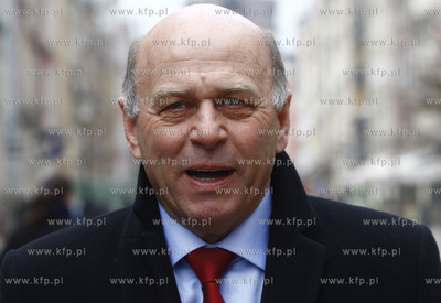 Sekretarz Generalny UEFA David Taylor odwiedzil Gdansk....