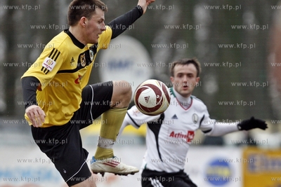 Wejherowo. Cwiercfinal Pucharu Polski w pilce noznej...