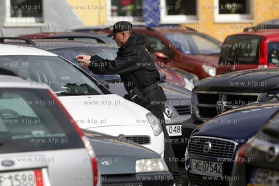 Gdynia. Parking przy ul. Gen. Jozefa Bema w okolicach...