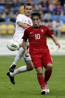 Gdynia. Mecz eliminacyjny do Mistrzostw Europy w pilce...