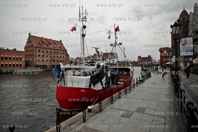 Gdansk. Festiwal Dorsza i Fladry. Nz kuter rybacki,...