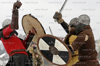 Gdansk. Festyn Sredniowieczny Wonneberger Winter Schlacht...