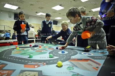 Gdansk. PGE Arena. Drogowy Rajd Edukacyjny, czyli program...