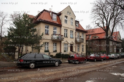 Kamienice przy ul. Kossaka w Gdansku Wrzeszczu.
12.12.2013
fot....