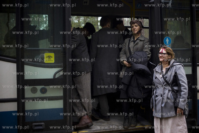 Lasy piaśnickie koło WejherowaPlan zdjęciowy filmu...