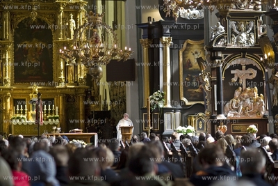 Gdańsk. Kościół św. Mikołaja. Masz św. w intencji...