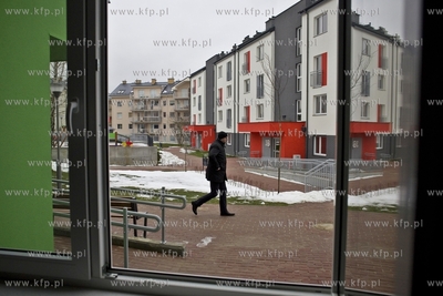 Uroczystość wręczenia kluczy lokatorom budynków...