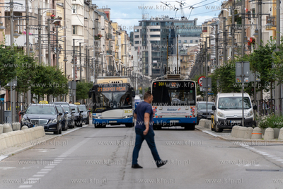 Ulica Świętojańska w Gdyni. 18.08.2025 fot. Paweł...