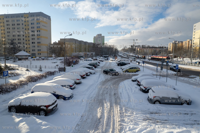 Zima w Gdańsku. Morena, ul. Bulońska. 12.01.2026...