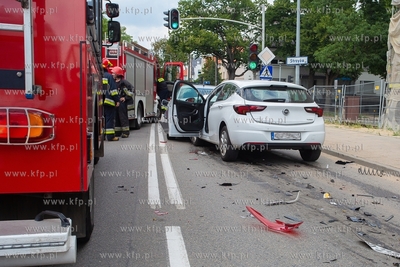 Gdańsk Strzyża, skrzyżowanie ulic Chrzanowskiego,...