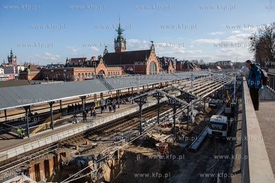 Gdańsk, Dworzec PKP. Przebudowa tunelu łączącego...